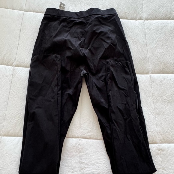 ZARA Skinny Pants Black Womens Size 4 Stretch Ankle Zipper Trousers - Picture 6 of 11